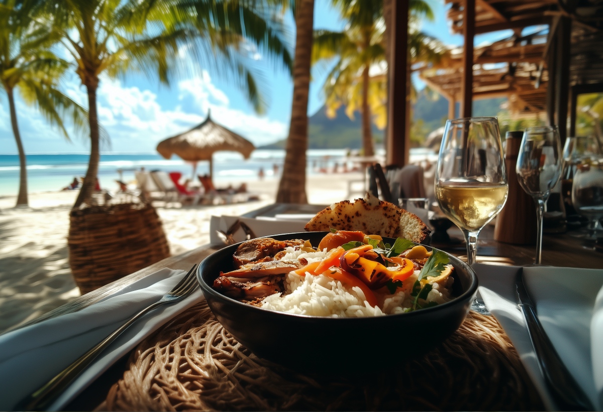 Déjeuner tropical